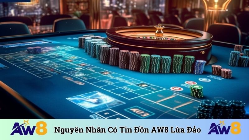 Nguyên nhân dẫn đến tin đồn AW8 lừa đảo